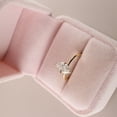 thumbnail image 3 of 2Ct Marquise Cut Lab Created Diamond Engagement Solitaire Ring In 14K Yellow Gold Plated 925 Silver, 3 of 4