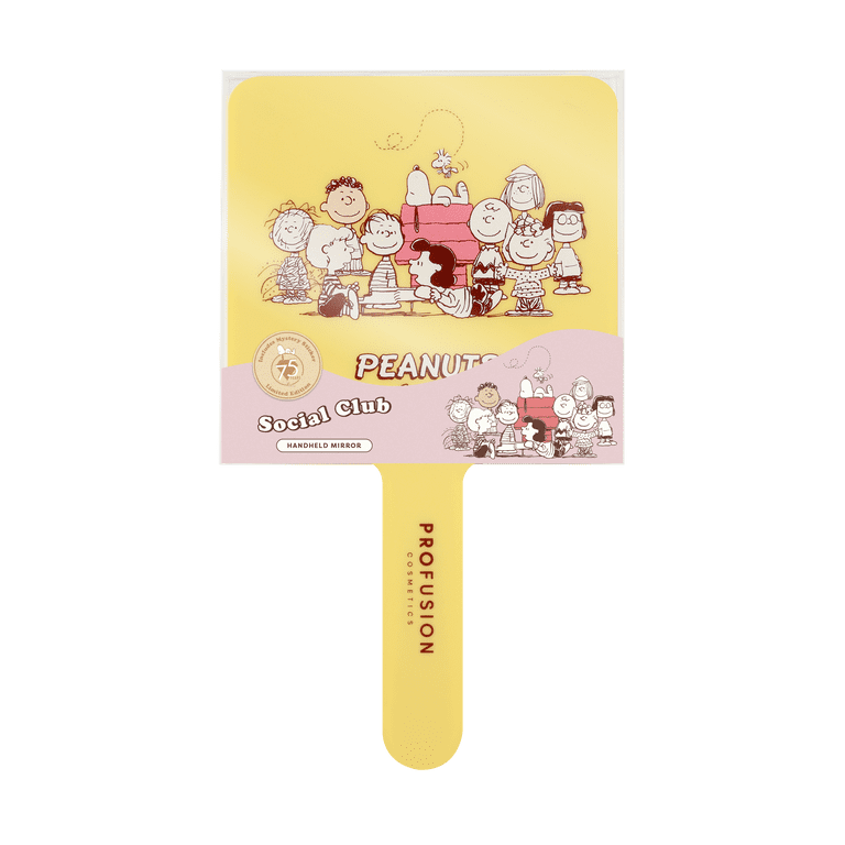 Profusion Cosmetics Peanuts 75th Social Club Handheld Mirror
