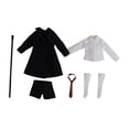 thumbnail image 2 of koolsoo 1/ Figure Blazer Set Tie Accessory Cosplay Gift Compact Stylish Mini Props Cosume Realistic Versatile Toy Belt Socks Black, 2 of 9