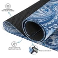 thumbnail image 3 of Traditional Boho Pattern Anti-Skid Rubber Table Topper 31.5x31.5 Inch Mahjong Playing Mat with Quiet Surface for Card Games Board Games and Game Nights, 3 of 7