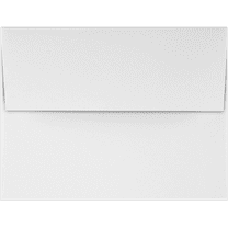 LUXPaper A2 Invitation Envelopes, 4 3/8 x 5 3/4, 70 lb. Bright White, 50 Pack