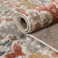 thumbnail image 5 of Superior Oriental Vintage Floral Damask Power-loom Indoor Area Rug, 7'x9', Ginger, 5 of 6