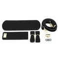 thumbnail image 1 of Guardurnaity Kit de fabricación de monedero de cuero PU de 7 piezas, conjunto de suministros de bolsa de ganchillo DIY para niñas con accesorios, Bolsas de mensajero y de hombro Negro, 1 of 6