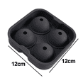thumbnail image 2 of Ice Ball Maker  for Whiskey Cocktail, Craft Round Ice Cube Maker for Freezer Easy Release, 2 of 5