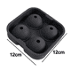 thumbnail image 2 of Máquina para hacer bolas de hielo para cócteles de whisky, máquina para hacer cubitos de hielo redondos artesanales para congelador de fácil liberación, 2 of 5