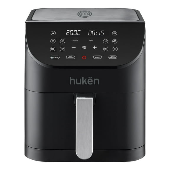 Freidora de Aire Masterchef by Huken Negro Matte 6L