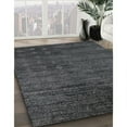 thumbnail image 2 of Ahgly Company Indoor Square Mid-Century Modern Charcoal Black Solid Area Rugs, 3' Square, 2 of 6