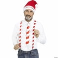 thumbnail image 3 of Morris Costumes - s Red & White Candy Cane Stripe Holly Day Christmas Suspenders Kit - One Size, 3 of 3