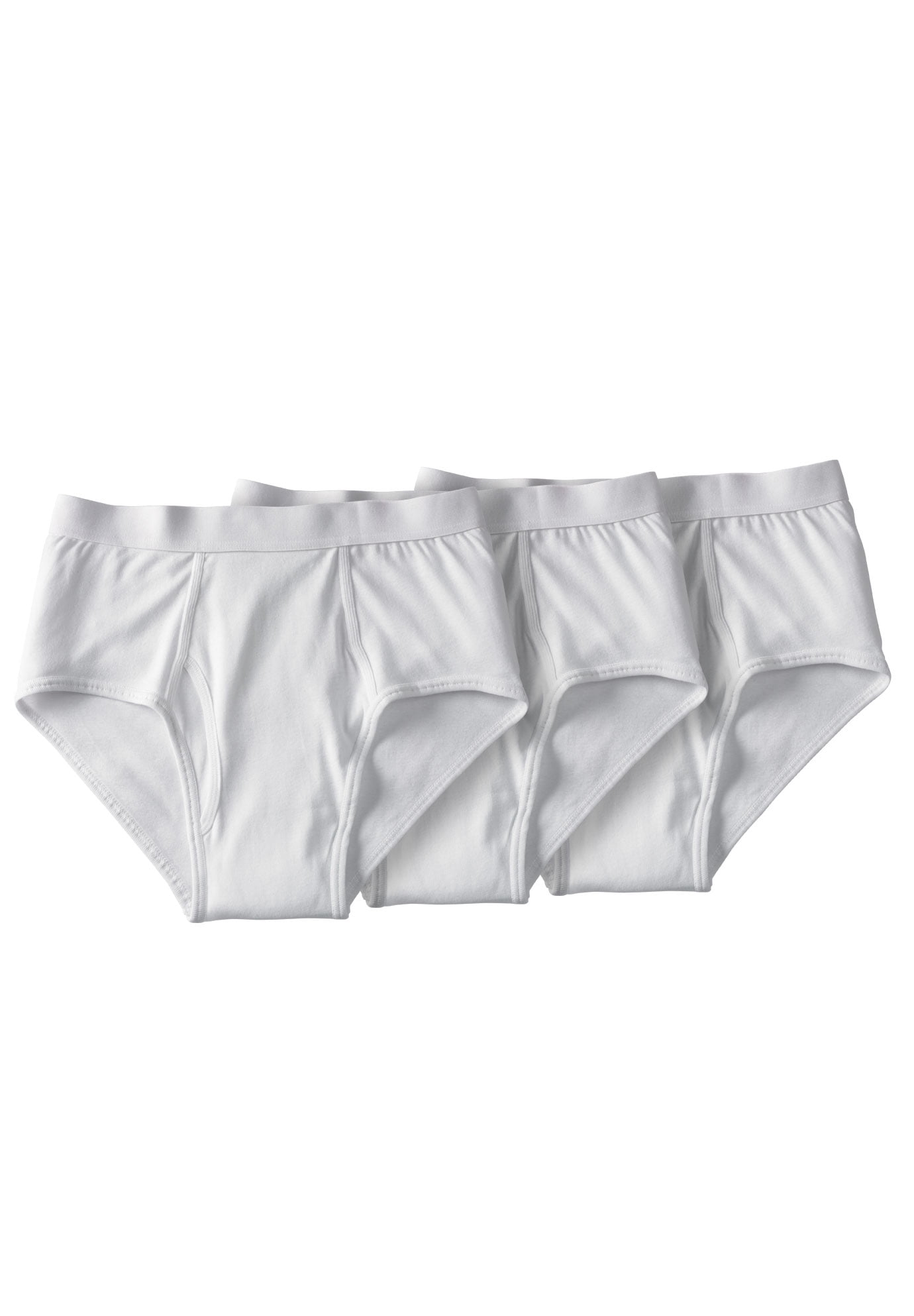 Kingsize KingSize Men's Big & Tall Classic Cotton Briefs 3Pack Big