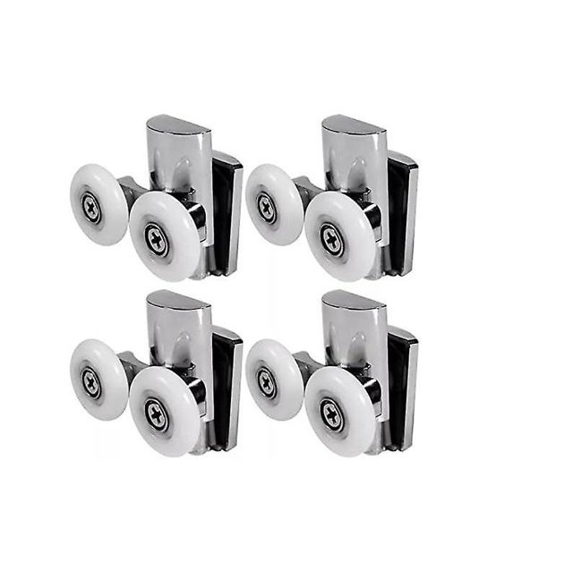 Rodillos para puertas de ducha de vidrio BRILLAR 23 mm superiores/inferiores