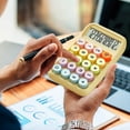 thumbnail image 1 of Calculators Desktop,Digit Desk Calculator, Standard Function Calculator Pocket Scientific Calculators,Dopamine Calculator Multifunctional Computing Mechanical Keyboard Elementary School Computer, 1 of 6