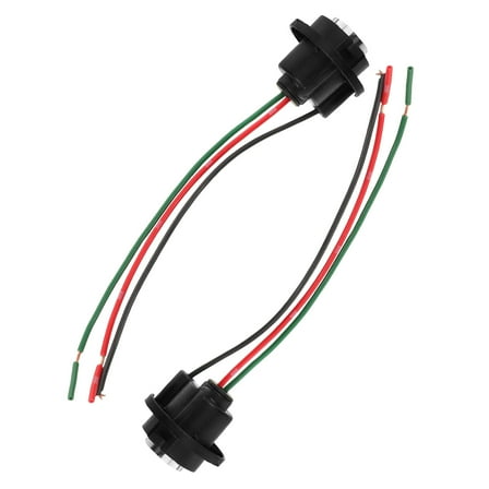 Supvox 2Set Tail Light Harness Featuring Turn Signal Wiring Harness With Brake Light Socket Plastic Multi