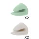 thumbnail image 1 of De Silicona Para Horno Guantes Protectores De Dedos Apretones De Resistentes Al Calor Verde+ De Silicona Para Horno Guantes Protectores De Dedos Puños De Sunnimix none, 1 of 8
