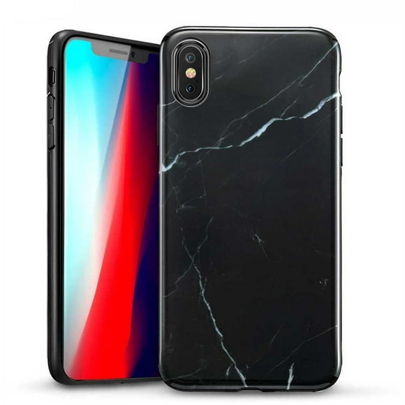 Funda ESR Marmol para iPhone XS iPhone X Negra