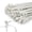 White, variant on 200 PCS 12 inch Black Zip Ties with Screw Hole 75lbs Mountable head Cable Ties Straps Multipurpose Heavy Duty Nylon Cable Zip Ties with Screw Mounting Hole