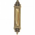 thumbnail image 1 of Apollo Pull Plate with Colonial Revival Pull, Highlighted Brass Finish - 3.63 x 18 in., 1 of 1
