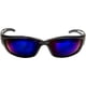 thumbnail image 2 of Gafas de seguridad Edge Kazbek XL, envolventes, color negro/azul con espejo, 2 of 3