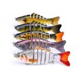 thumbnail image 4 of Señuelo de pesca de 10cm, cebo duro multiarticulado, 15g, cebo articulado realista, 7 segmentos, señuelo de pesca Swimbait, 4 of 7