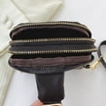 thumbnail image 2 of Bolso de pecho informal Bolso bandolera de dama de moda Color sólido para niñas adolescentes (Negro) Sywqhk Para Estrenar, 2 of 8