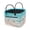 Beach Starfish Print, variant on Garronmavis Quilted Laundry Basket,Foldable Quilted Storage Basket with Carry Handles, Pineapple Print Laundry Hamper for Bedroom Laundry Nursery Organization Car Storage