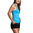 thumbnail image 4 of G-Style USA Women's Lightweight Scoop Neck Tank Top (2-Pack) LTT13191 - Turquoise - Small, 4 of 4