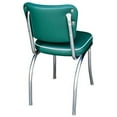 thumbnail image 3 of Richardson Seating Diner Chair with 2" Waterfall Seat-Color:Black, 3 of 4