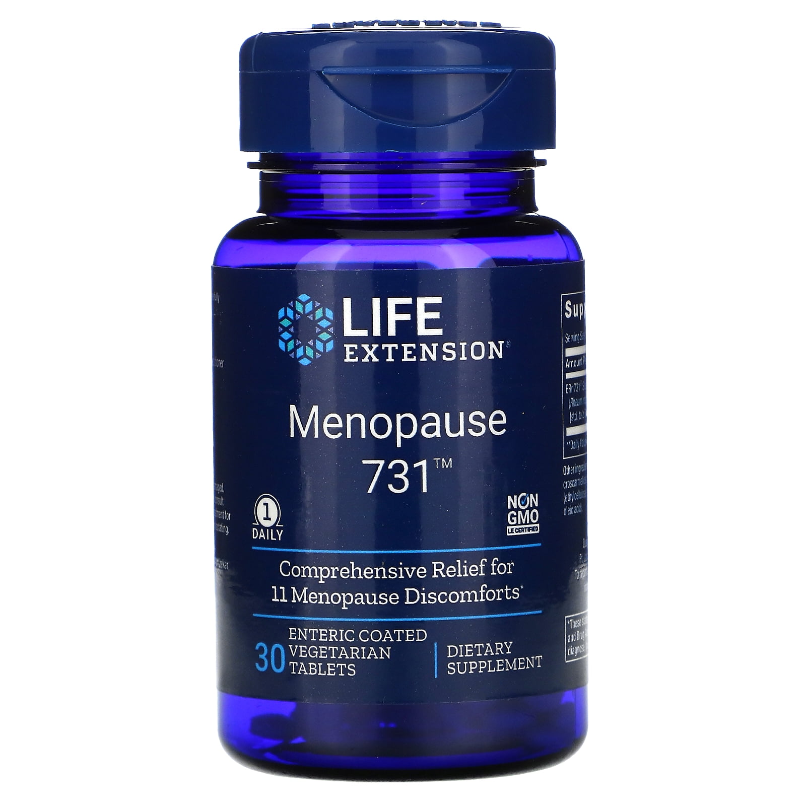 Life Extension Menopause 731, 30 Enteric Coated Vegetarian Tablets
