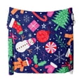 thumbnail image 2 of Tyidzon Christmas Throw Blanket, Christmas Tree Santa Soft Warm Fleece Blanket 27.6 x 39.4 in for Sofa Bed, Cozy Christmas Home Decor, 2 of 6