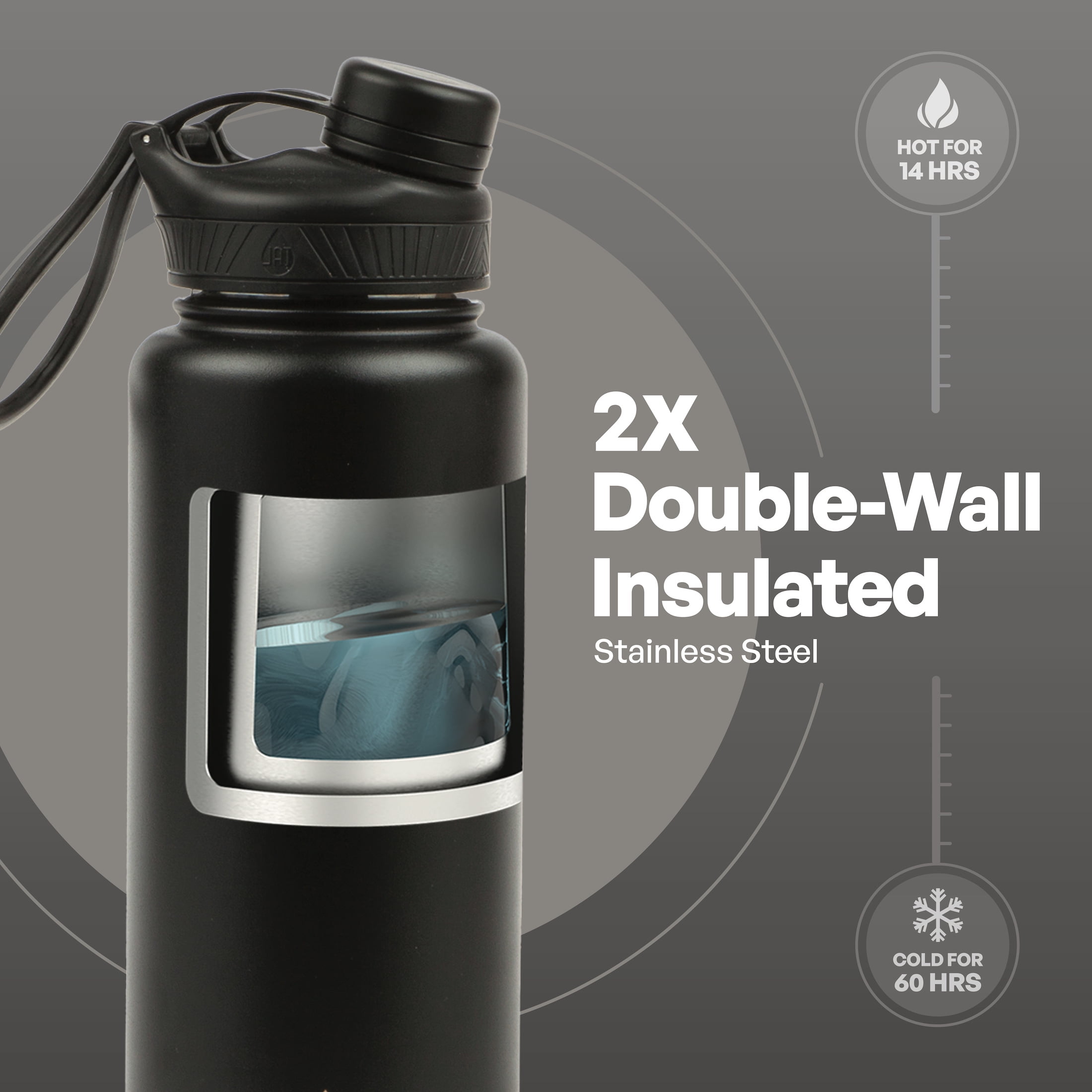 ずっと真夜中でいいのに。 STAINLESS BOTTLE Amazon.co.jp: ずっと真夜中でいいのに ずっと 水筒 魔法瓶 ずと