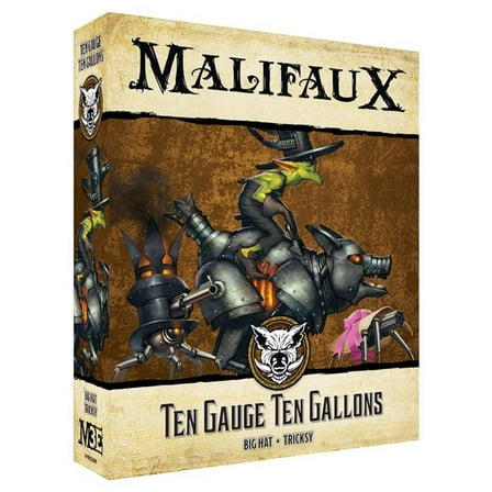 Wyrd Miniatures WYR23639 Malifaux 3rd Edition Ten Gauge Ten Gallons Miniature