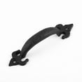 thumbnail image 5 of Renovators Supply Black Wrought Iron Cabinet Handle 4.8" L Dresser Door Pulls, 5 of 6