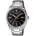 thumbnail image 1 of Reloj Casio Mtp-1302d-1a2 Para Caballero Plateado/ Negro/oro, 1 of 5