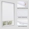 thumbnail image 2 of Persiana para Ventana Tonature Sin Taladro 48 cm x 163 cm Sin Cuerda Blanca, 2 of 8