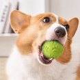 thumbnail image 3 of WD-Forest 2.4" Indestructible Squeaky Dog Chew Ball for Aggressive Chewers Interactive Dog Toys for Teething Relieving Anxiety Outdoor Rubber Balls for Large Medium Breeds, 3 of 5