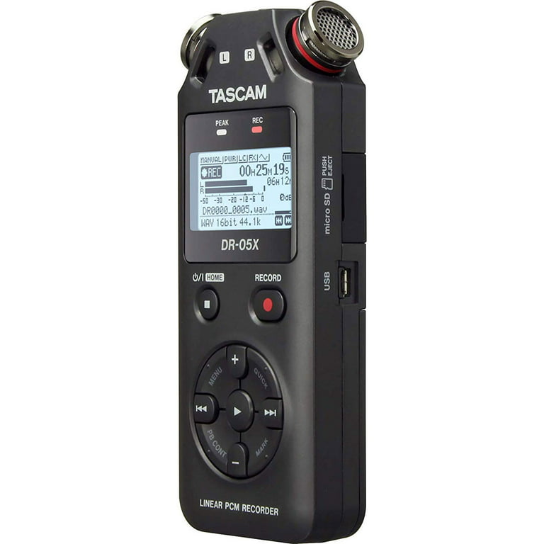 Tascam DR-05X Stereo Handheld Recorder 