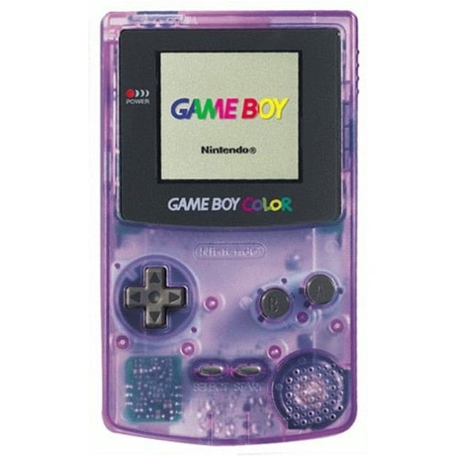 Nintendo - Game Boy Color Consola Portatil Retro Video Juego - Púrpura Atómica (Reacondicionado)