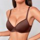 thumbnail image 5 of Puntoco Sujetadores para mujer sin aros, de moda, de encaje, de color liso, y lencería sexy con aros de acero, 5 of 5