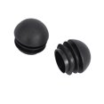 thumbnail image 4 of 2 Pcs 25mm Dia Plastic Round Tube Inserts End Blanking Caps Black, 4 of 8