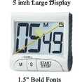 thumbnail image 2 of 2X Digital Kitchen Timer&Stopwatch,Bold Digits, Simple Operation, Loud Alarm,Magnetic Kickstand for Cooking, 2 of 7