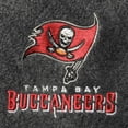thumbnail image 3 of Men's Gray Tampa Bay Buccaneers Houston Fleece Full-Zip Vest, 3 of 4