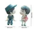thumbnail image 3 of DPTALR Couple Decorative Ornaments For Home Table Decoration Car Dashboard, 3 of 3