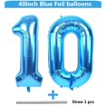 thumbnail image 2 of Balloon LVMOQIQIU, lámina azul, número 10, 40 pulgadas, 2 unidades, 2 of 7