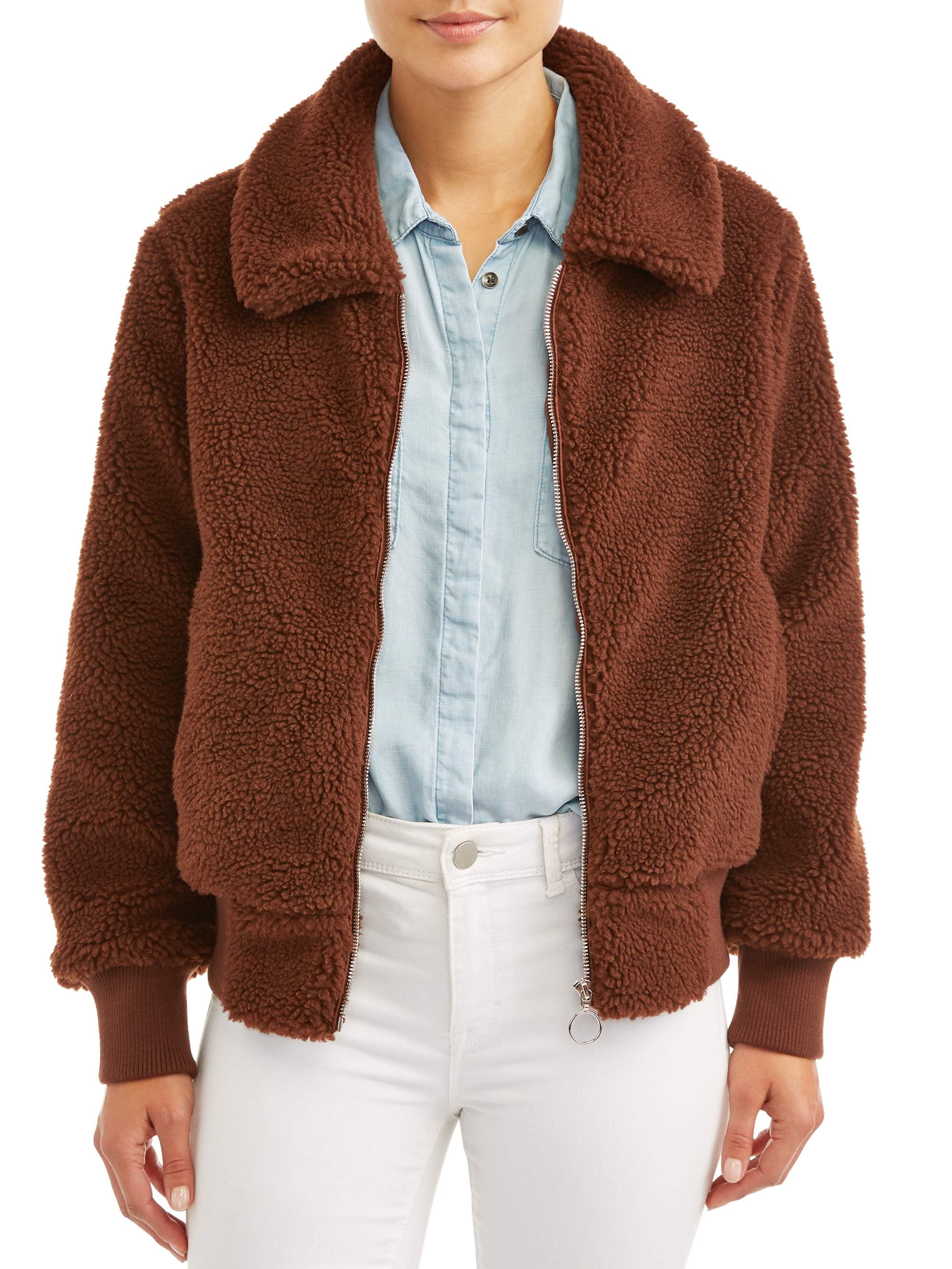 womens sherpa parka
