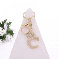 thumbnail image 1 of Porte-clés en Strass avec Initiales Porte-Clés Charme (C), 1 of 2