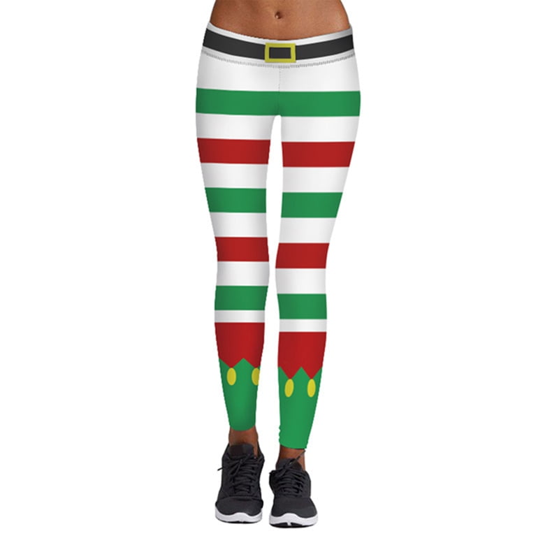 holiday workout leggings