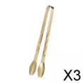 thumbnail image 1 of Pinzas para Servir Soledad 3 piezas Acero inoxidable, 1 of 10