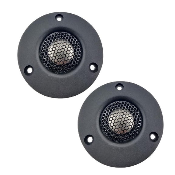 JZROCKER Silk Film Domes Tweeter Speakers 25Core 30W High Fidelitys Trebles Sound Loudspeaker Diaphragm for Home or Car Use