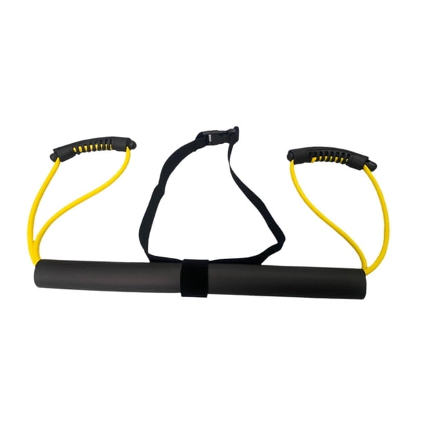 Regalos de entrenamiento con bandas de resistencia para boxeo, accesorios y equipos de fortalecimiento de la espalda. Amarillo