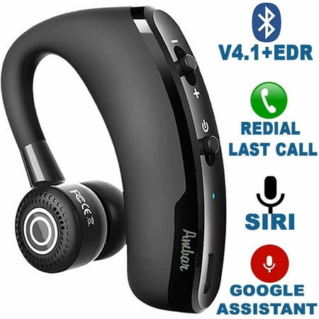 V9 Business Wireless CSR Headset/Earphone Voice Control V4.1 Phone Handsfree MIC Music for iPhone Huawei Samsung and Xiaomi with NFC Function