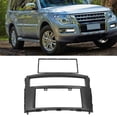 thumbnail image 1 of Aramox 2Din DVD Panel Frame, 6.8 X 3.9in Car  Stereo Dash Bezel DVD Audio Player Navigation Panel Frame Kit Fit For  Pajero 2007+, 1 of 8